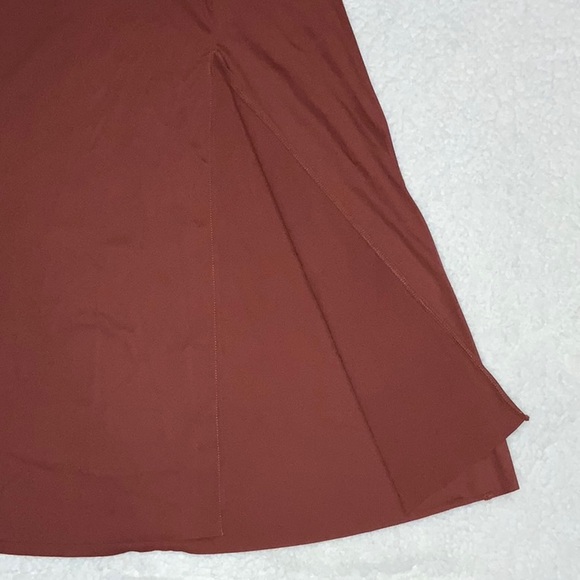 HALARA - NWT Backless Cut Out Twisted Side Pocket Split Midi Casual Dress - Picture 9 of 13